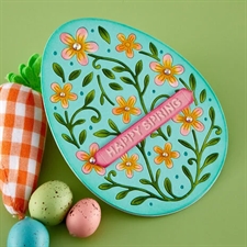 Simon Hurley by Spellbinders Dies -  Happy Spring / In Bloom Egg
